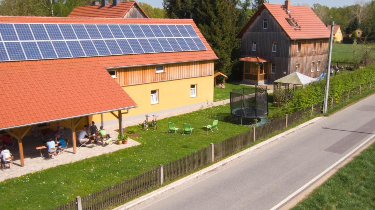 Ferienhof Olbasee Kleinsaubernitz Exterior foto